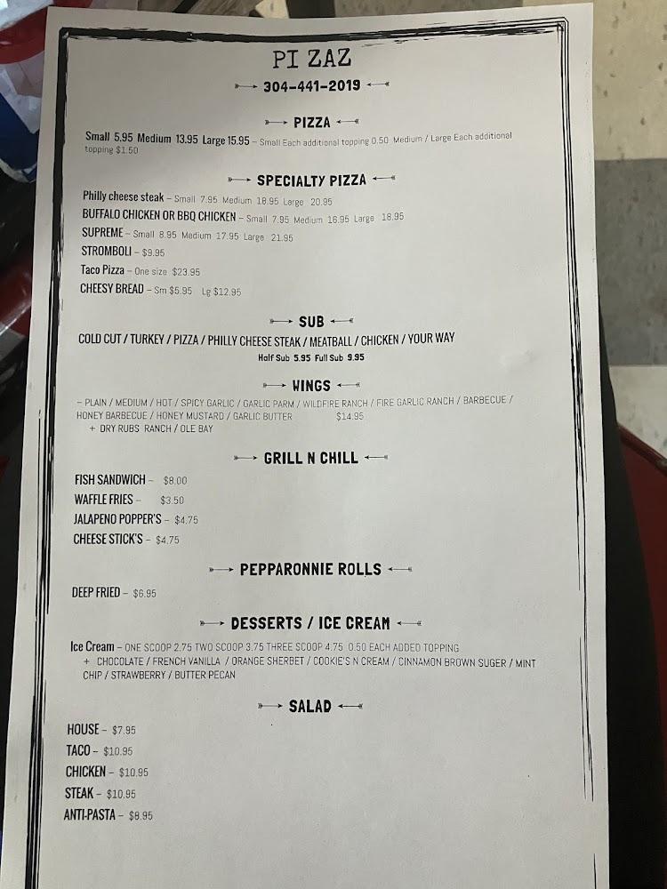 PiZaz Menu image 3